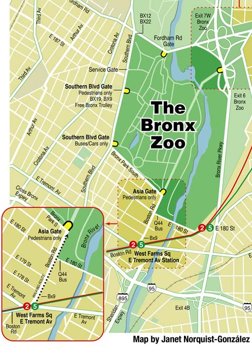 How to get to the Bronx Zoo